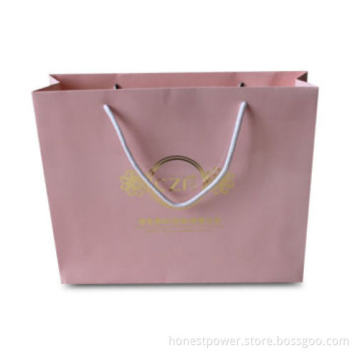 Paper Gift Bag with Foiled Stamped Logo, Customized Specifications and Designs are Welcome